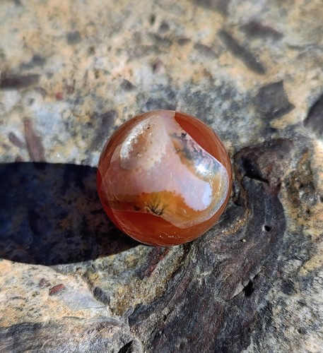 Dramatic agate marble - marble, sphere