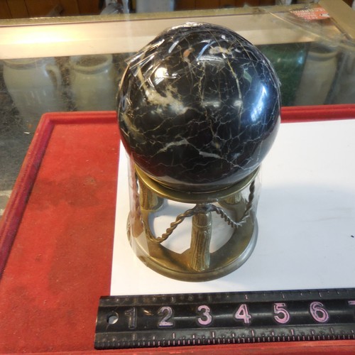 Vintage marble ball - , with