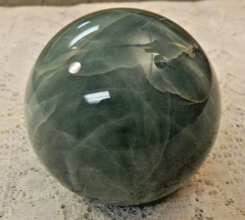 Vintage polished green marble - vintage,